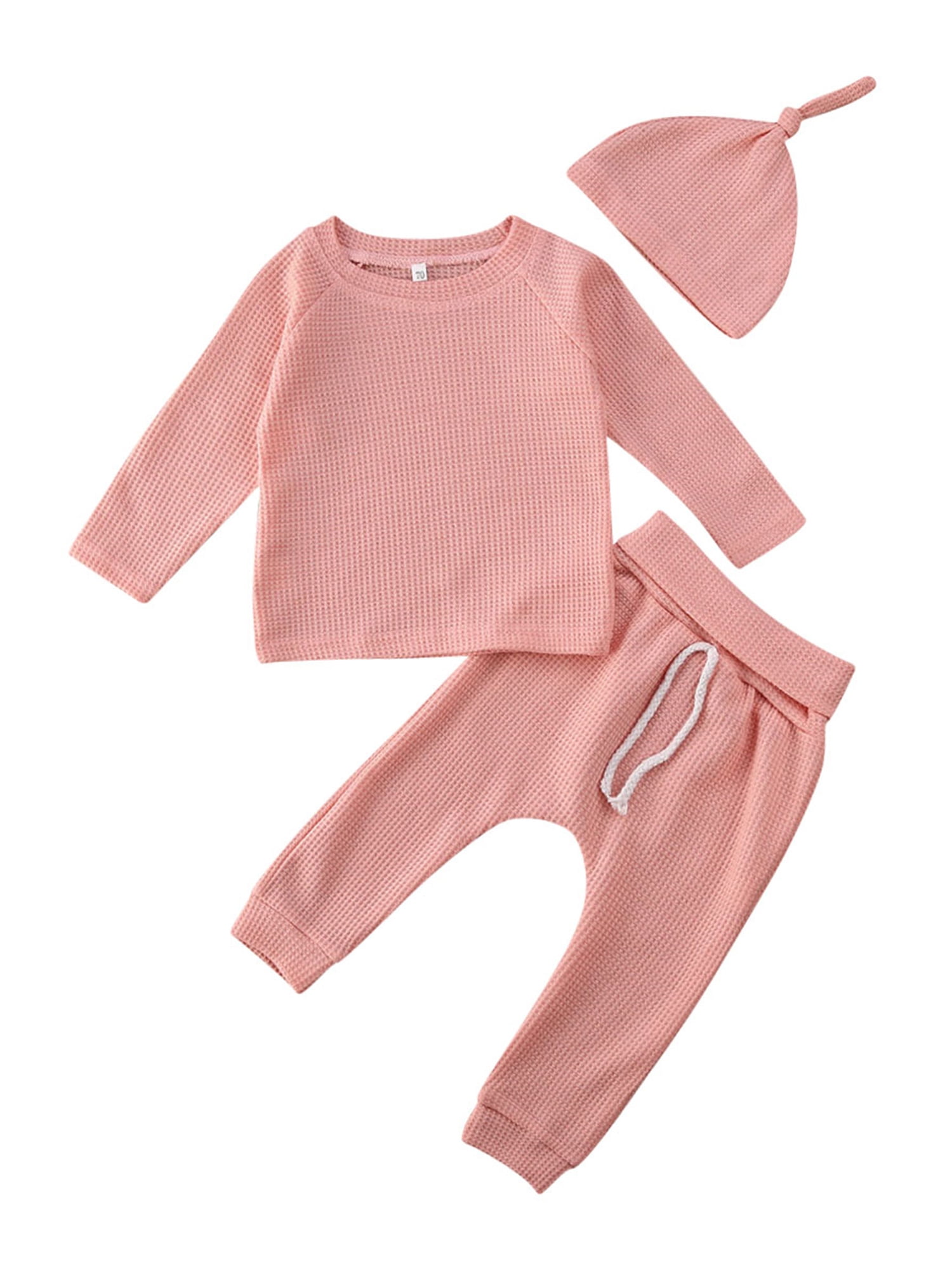 Im Papas Girl Cotton Crewneck Boys-Girls Infant Sleepwear Pajama 2 Pcs Set