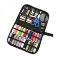 thumbnail image 2 of 46Pcs/Pack Home Sewing Kit, Portable Hand Stitch Needle Thread Threader Needle Tape Measure Scissor Sewing Kit Emergency Set, Plastic Tube Core, 2 of 5