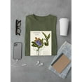 thumbnail image 3 of Orchid Field Notes Ii. T-Shirt Men -Naomi McCavitt Designs, Male Medium, 3 of 4