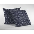 thumbnail image 3 of Amrita Sen Broadcloth Zippered Pillow With Navy Finish CAPL5BrCDS-ZP-26x26, 3 of 4