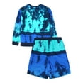 thumbnail image 2 of Wonder Nation Boys Long Sleeve Shirt and Short Pajama Set, 2-Piece, Sizes 4-18 & Husky, 2 of 2