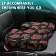 thumbnail image 4 of Premium Floral Pattern Memory Foam Seat Cushion Ergonomic Chair Pad for Office Chair, Car, Airplane & Bleachers Sciatica, Tailbone Hip & Back Pain Relief - Chair Cushion for Long Office Workers., 4 of 5