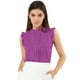 thumbnail image 1 of Blusa elegante Allegra K Sin mangas Vintage de 1950 para Mujer Violeta vivo XL, 1 of 6