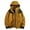Yellow, variant on Women's Ski Jackets Warm Button Down Zip Up Jackets Winter Hooded Snowboarding Jackets with Pockets Waterproof Mountain Coat for Hiking Traval