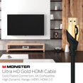 thumbnail image 3 of Monster Ultra HD Gold HDMI 2.0 Cable – 25ft, 3 of 5