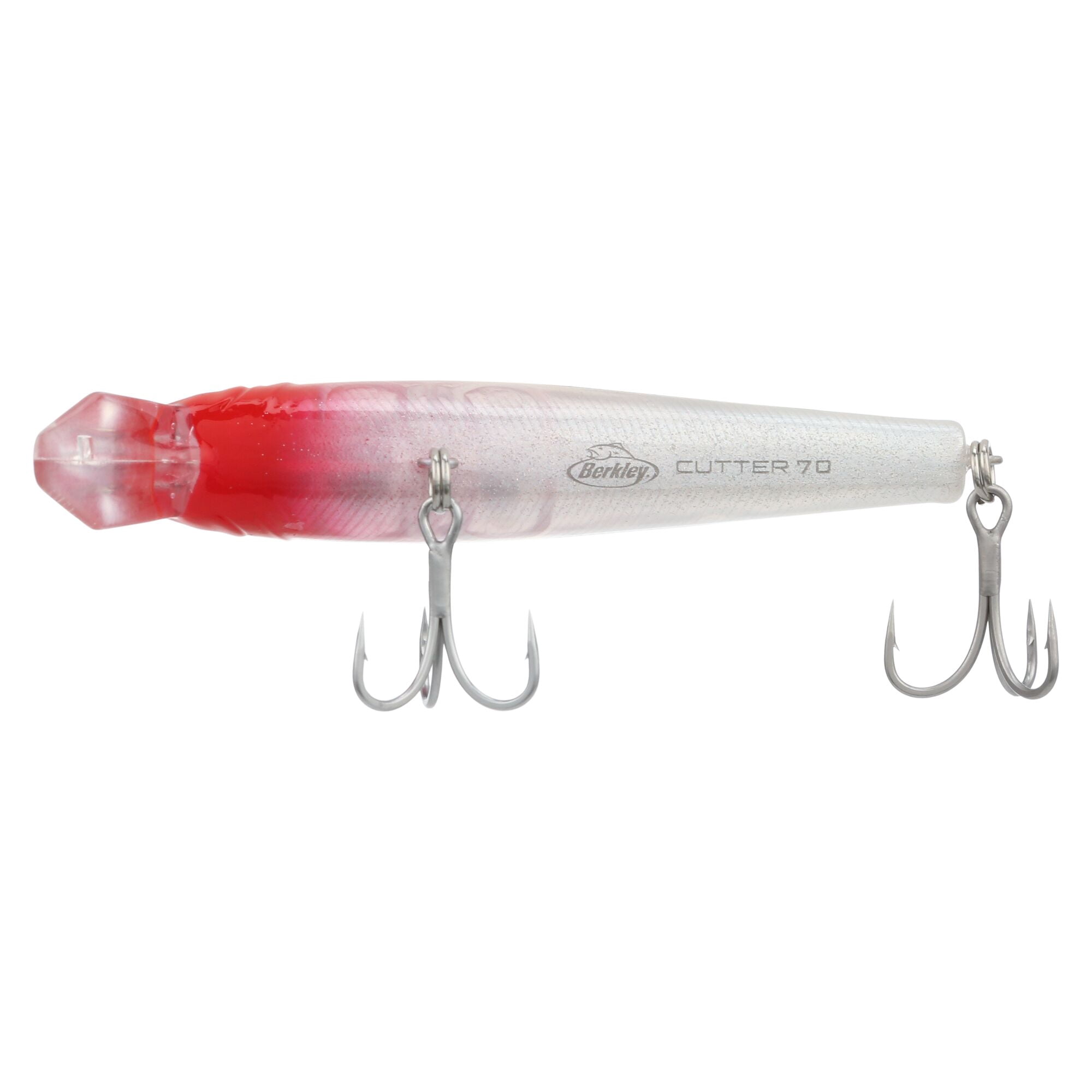 Berkley Cutter Saltwater, 2.75 in, Jerkbaits, Red Head (1 Count)