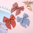 thumbnail image 5 of 2Pcs Hair Pins For Baby Girls Hair Clips Bows Barrette Princess Clip Children Kinder Haar Accessoires Jacquard Hairpin Hairgrip, 5 of 7