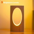 thumbnail image 3 of Led Night Light Wood Table Lamp, Creative Bedside Lamp, 3 of 5