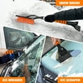 thumbnail image 5 of Dayooh 27'' 3-in-1 Car Snow Broom and Ice Scraper Tool with Ergonomic Foam Grip, 2 Pack, 5 of 6