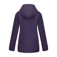 thumbnail image 5 of JGNGSHN Women's Winter Plus Size Thickened Fleece Lined Coat with Detachable Hood, 5 of 7