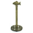 thumbnail image 3 of Handcrafted Nautical Decor Cast Iron Fish Extra Toilet Paper Stand 15" - Beach Style Design - Fish Decorat, 3 of 6