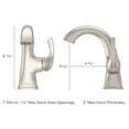 thumbnail image 6 of Pfister Lg42-Bs0 Bronson 1.2 GPM Single Hole Bathroom Faucet - Bronze, 6 of 7