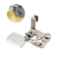 thumbnail image 2 of F502 Hemming Presser Foot Binder Folder Fit Single Needle Lockstitch Sewing Machine Parts For Makes Clothes Round Angle Turning ,Easy to Install, 2 of 7