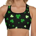 thumbnail image 2 of Honeeladyy Sales St. Patrick's Day Tank Tops for Women Shamrock Print Sleeveless Vest Short Top Basic Athletic Tanks Yoga Undershirt, 2 of 7