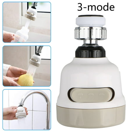Moveable Kitchen Tap Head,360 Degree Rotate Faucet Sprayer,Kitchen Water Spray Sprayer,Deluxe Internal Thread Nozzle Filter Adapter Water Saving Bubbler Connector Swivel Tap Aerator Diffuser