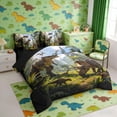 thumbnail image 2 of Erosebridal Tyrannosaurus Rex Pterosauria Twin Bedding Sets, Triceratops Dinosaur Bedding Comforter Set, 2 of 6