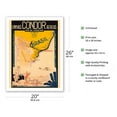 thumbnail image 2 of Rio De Janeiro Brazil - Air Routes in Brazil - Condor Varig Airline - Vintage Airline Travel Poster by Clement c.1930s - Fine Art Matte Paper Print (Unframed) 20x26in, 2 of 4