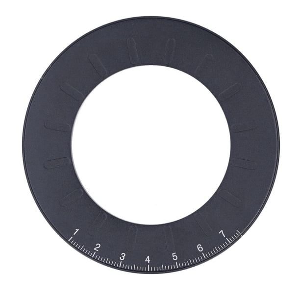 Plantilla Metálica Para Dibujar Círculos - Regla Circular De Acero Inoxidable | Varios Diámetros | 200 Mm