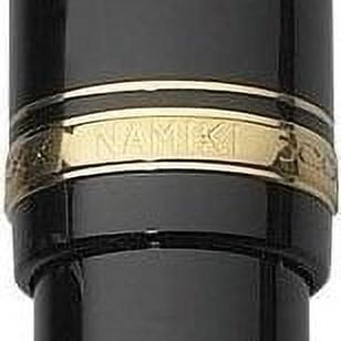 Pilot Namiki Falcon Collection Fountain Pen, Black with Gold Accents, Soft Fine Nib (60152)