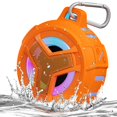 thumbnail image 1 of Altavoz Bluetooth para ducha EBODA IPX7, resistente al agua, naranja, 1 of 8