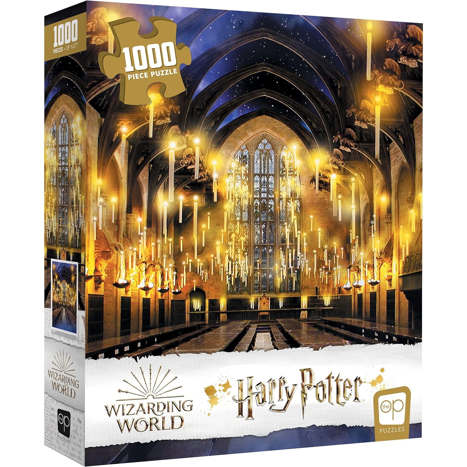 Usaopoly Harry Potter great Hall 1000-piece Puzzle : Target