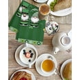 thumbnail image 4 of St Patricks Day Kitchen Dish Towels for Drying Dishes Set of 4, Gnomes Green Shamrock Spring Gold Coin Striped Waffle Weave Microfiber Hand Tea Bathroom Towels Quick Dry & Absorbent Towel 15.7x23.6, 4 of 7