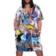 thumbnail image 1 of Adam sandler-vestido de noche holgado para mujer elegante elegante con bolsillo collage, 1 of 7