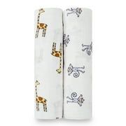 aden + anais Classic Swaddles Cotton Muslin Baby Blankets (2 Count)