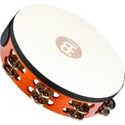 Meinl Headed Wood Tambourine Steel Jingles 2 Rows