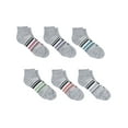 thumbnail image 3 of Hanes X-Temp Women's Ankle Socks, 6-Pairs Pink/Grey 5-9, 3 of 5