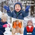 thumbnail image 7 of Cooraby 12 Pairs Kid's Winter Magic Gloves Children Stretchy Warm Magic Gloves Boys or Girls Knit Gloves for 6-12 Years, 7 of 7
