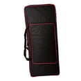 thumbnail image 4 of Electronic Piano Case Gig Bag with Handle Padded Concert Storage Case Durable 61 Red edge, 4 of 8