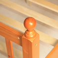 thumbnail image 4 of Better Home Products Paloma Solid Wood Pine Full Bed with Headboard in Natural, 4 of 8