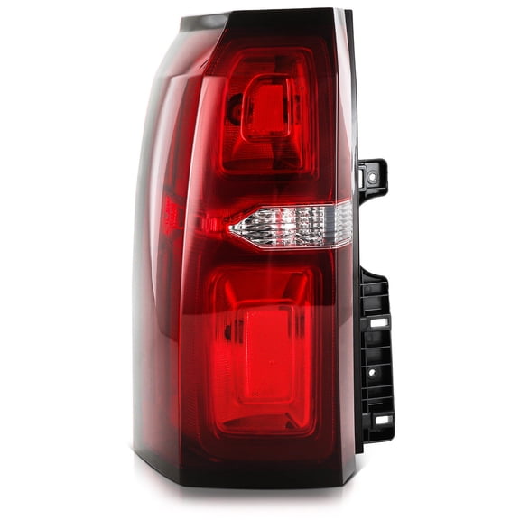 ECCPP Tail Light Assembly Compatible For Chevrolet Suburban 2015-2019,For Chevrolet Tahoe 2015-2020 Driver Side (Red Housing Clear Lens)