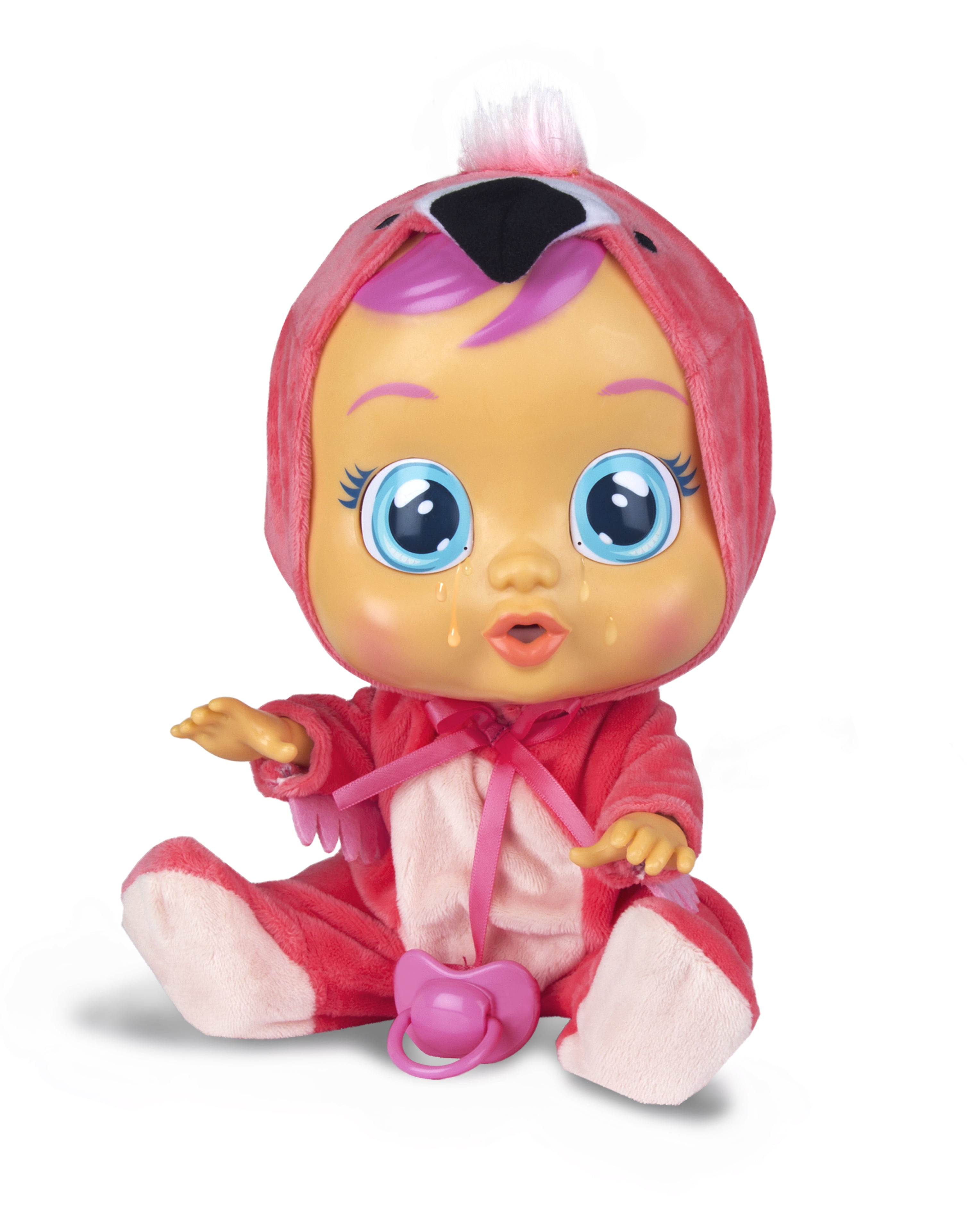 Cry Babies NARVIE Baby Doll Cries Real Tears Lights Up INTERACTIVE NEW