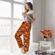 thumbnail image 5 of Balery Retro Halloween Pantalones de pijama para mujer, pijamas ultraligeros, pantalones de estar por casa-XX-Large, 5 of 6