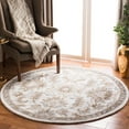thumbnail image 2 of SAFAVIEH Bella Amala Floral Traditional Wool Runner Rug, Ivory/Multi, 2'3" x 7', 2 of 10
