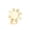 Gold, variant on Minimalist Sun Brooch Badge, Suitable For Both Women And Men, Can Be Used For Suits, Jackets, Backpacks, Hats.