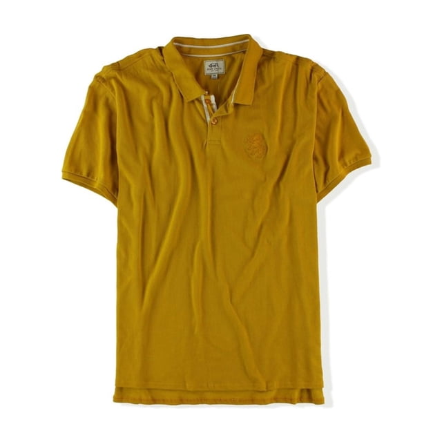 Ecko Unltd. Polo Piqué Ajusté pour Homme, Jaune, Petit
