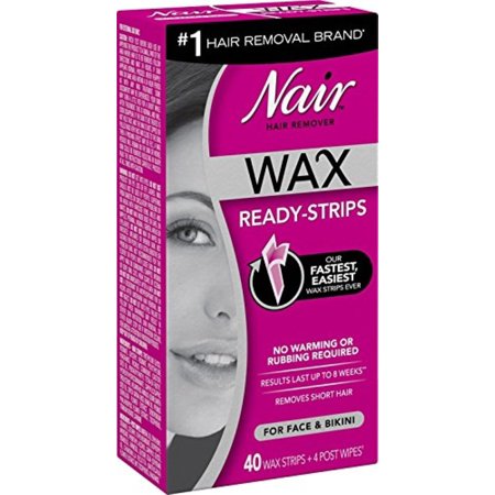3 Pack Nair Hair Remover Wax Ready Strips 40 Ea Walmart Com