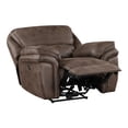 thumbnail image 5 of Tony 45 Inch Power Recliner Chair- Brown Microfiber- Solid Wood- USB Port, 5 of 6