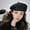 Black, variant on Ladies' Summer Adjustable Thin Beret, Lightweight Breathable Casual Hat, Outdoor Fashion and Beach Accessory, Comfortable Adjustable Headwear for Women Activities