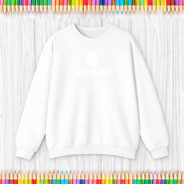 Chandail en Molleton à Col Rond Graphique avec Logo de la Marque de Moto Japonaise, pour Hommes et Femmes jusqu'à 5TG