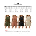 thumbnail image 6 of FIOPHY Womens Summer Two Piece Outfits Linen Sleeveless Crop Tank Tops and High Waisted Shorts Casual Sets, 6 of 6