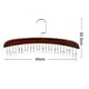 thumbnail image 5 of Organizador colgante de madera para corbatas para accesorios de armario para hombres, soporte para corbatas que ahorra espacio para almacenamiento y exhibición Vhermosa 2035199-2, 5 of 9