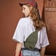 thumbnail image 5 of Bolso bandolera de lona informal para hombre, bolso de hombro deportivo de gran capacidad y moda, bolso de pecho de lona, 5 of 6