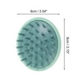 thumbnail image 5 of Unique Bargains 1 Pc Bunny Bent Hair Shampoo Brush for Head Massage 3.54"x3.15"x2.95" Green, 5 of 6