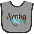 thumbnail image 3 of Inktastic Aruba Boys or Girls Baby Bib, 3 of 4