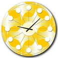 thumbnail image 1 of Designart 'Abstract Rétro Motif Géométrique Iv Milieu du Siècle Moderne Horloge Murale, 1 of 4