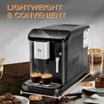 thumbnail image 2 of COZONY 20-Bar Espresso Machine, Coffee Maker with Grinder, PID, LCD, Milk Frother, Single/Double Brew, 2 of 9